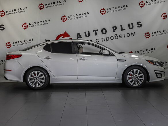 2015 Kia Optima III Рестайлинг, белый, 1349000 рублей - вид 4
