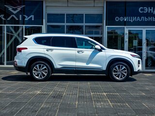 2020 Hyundai Santa Fe IV, белый, 3300000 рублей, вид 5