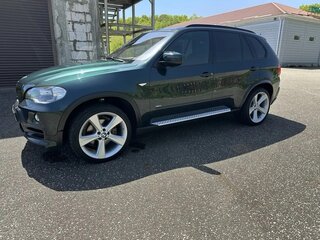2007 BMW X5 48i II (E70), зелёный, 1700000 рублей, вид 4