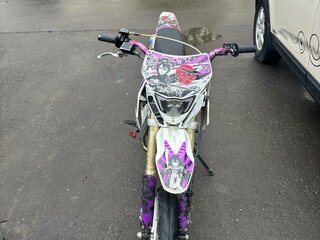 2017 Kayo Basic TT125, фиолетовый, 65000 рублей, вид 1