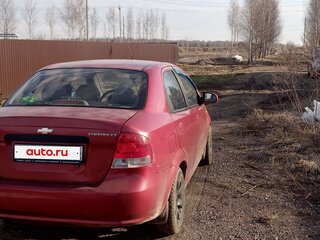 2004 Chevrolet Aveo I, красный, 160000 рублей, вид 4