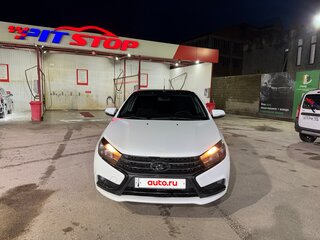2018 Lada (ВАЗ) Vesta I, белый, 800000 рублей, вид 1
