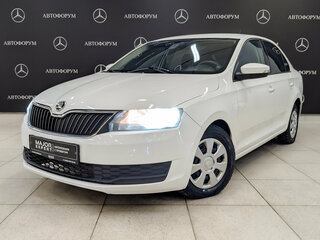 2019 Skoda Rapid I Рестайлинг, белый, 800000 рублей, вид 2