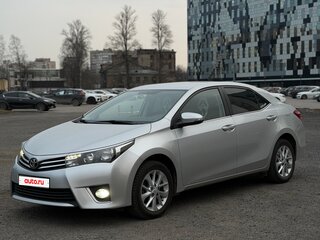 2015 Toyota Corolla XI (E160, E170, E180), серебристый, 1450000 рублей, вид 1