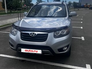 2011 Hyundai Santa Fe II Рестайлинг, серебристый, 1400000 рублей, вид 2