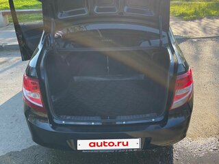 2012 Lada (ВАЗ) Granta I, чёрный, 465000 рублей, вид 4