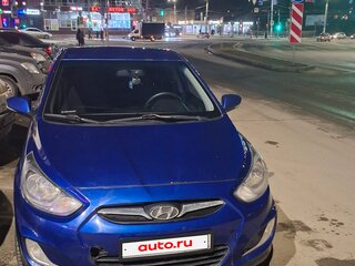 2012 Hyundai Solaris I, синий, 500000 рублей, вид 1