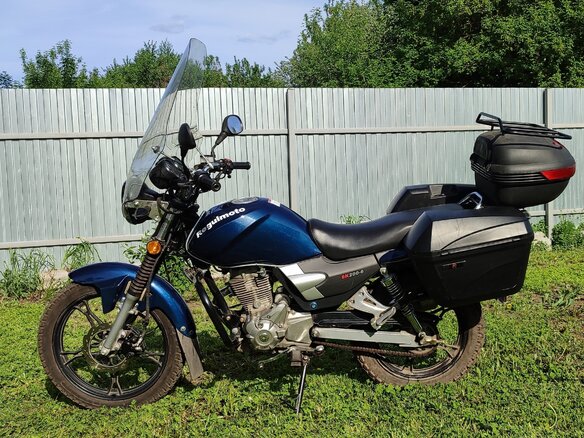 2024 Regulmoto SK200, синий, 125000 рублей