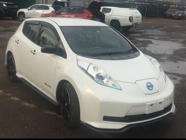 2012 Nissan Leaf (EM57) I (ZE0/AZE0), белый