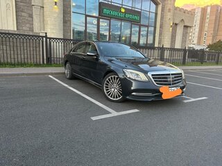 2017 Mercedes-Benz S-Класс 400 d Long VI (W222, C217) Рестайлинг, чёрный, 5500000 рублей, вид 4