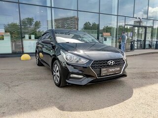 2019 Hyundai Solaris II, чёрный, 1190000 рублей, вид 3