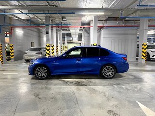 2021 BMW 3 серии 320d xDrive VII (G2x), синий, 3300000 рублей, вид 4