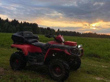 2013 Polaris Sportsman 500, красный, 470000 рублей, вид 2