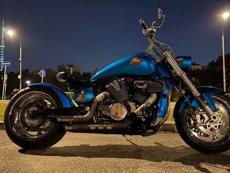 2006 Suzuki Boulevard M109R, синий, 850000 рублей, вид 1