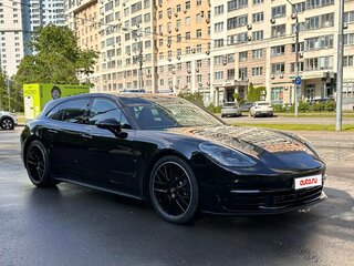 2020 Porsche Panamera 4 Sport Turismo II, чёрный, 15100000 рублей, вид 3