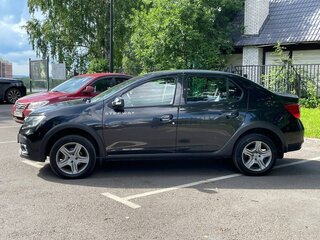2018 Renault Logan Stepway II Рестайлинг, чёрный, 990000 рублей, вид 4