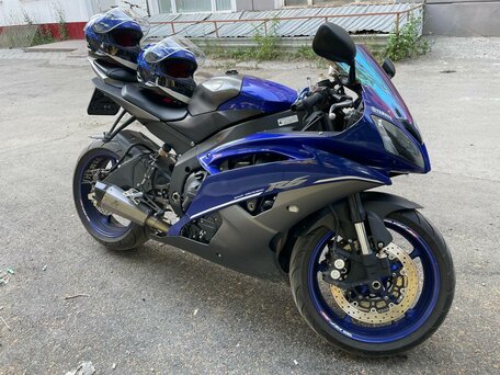 2013 Yamaha YZF-R6, синий, 850000 рублей, вид 4