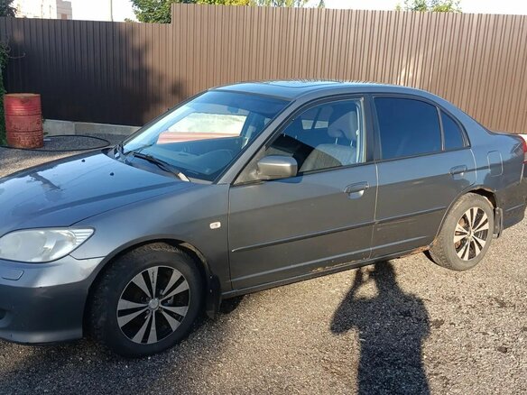 2004 Honda Civic VII Рестайлинг, серый, 300000 рублей - вид 6