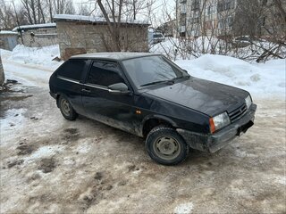 1997 Lada (ВАЗ) 2108, чёрный, 130000 рублей, вид 1