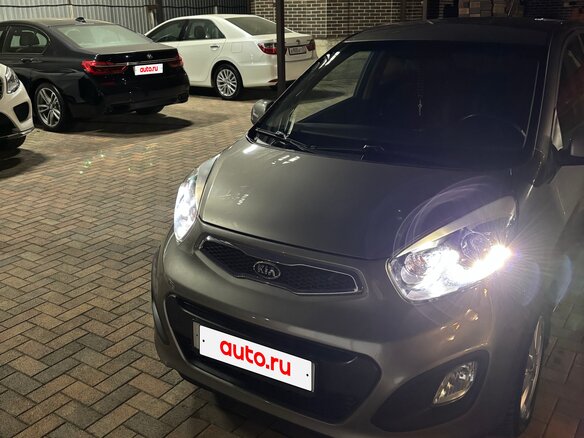 2012 Kia Picanto II, серый, 1100000 рублей - вид 13