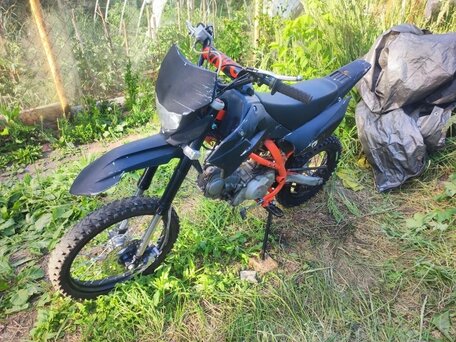2023 Kayo Basic TT125, чёрный, 60000 рублей, вид 3
