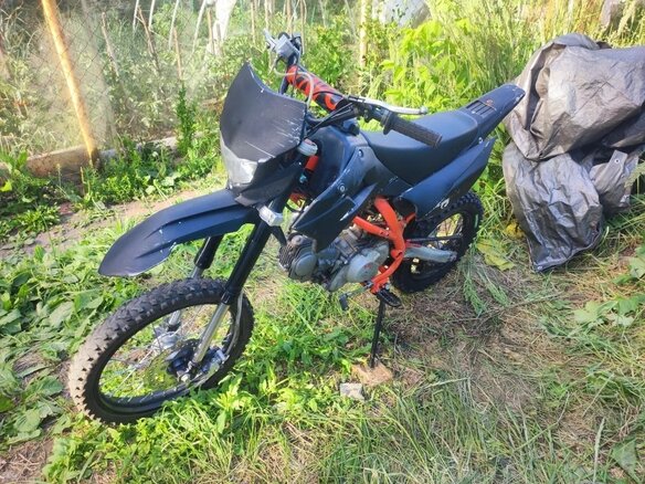 2023 Kayo Basic TT125, чёрный, 60000 рублей - вид 2
