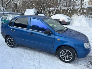 2007 Lada (ВАЗ) Kalina I, синий, 223000 рублей, вид 3