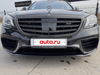 2017 Mercedes-Benz S-Класс AMG 63 AMG Long III (W222, C217) Рестайлинг, чёрный, 8500000 рублей, вид 2