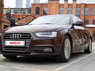 2013 Audi A4 IV (B8) Рестайлинг, коричневый, 1290000 рублей, вид 1