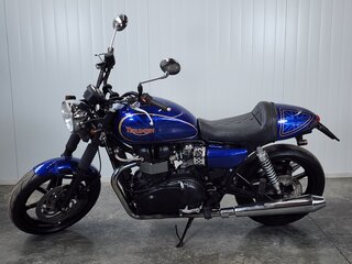 2010 Triumph Bonneville T100, синий, 579000 рублей, вид 5