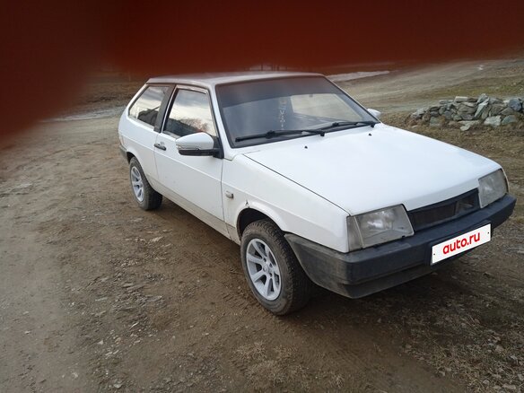 1996 Lada (ВАЗ) 2108, белый, 170000 рублей - вид 1