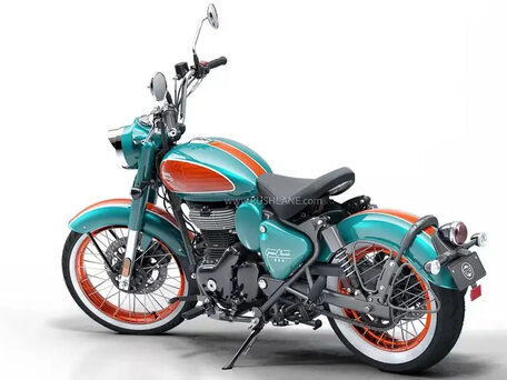 2026 Royal Enfield Goan Classic 350, зелёный, 537000 рублей, вид 3