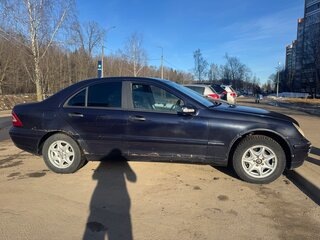 2001 Mercedes-Benz C-Класс 180 II (W203), синий, 370000 рублей, вид 3