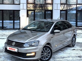 2019 Volkswagen Polo V Рестайлинг, бежевый, 1120000 рублей, вид 1