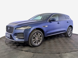 2021 Jaguar F-Pace I Рестайлинг, синий, 4820000 рублей, вид 1