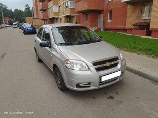 2008 Chevrolet Aveo I Рестайлинг, серебристый, 540000 рублей, вид 1