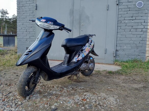 1999 Honda Dio, чёрный, 45000 рублей