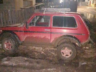 1994 Lada (ВАЗ) 2121 (4x4) I Рестайлинг, красный, 230000 рублей, вид 1