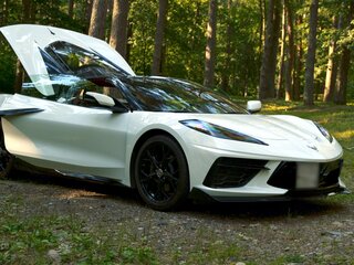 2021 Chevrolet Corvette Stingray C8, белый, 6800000 рублей, вид 4