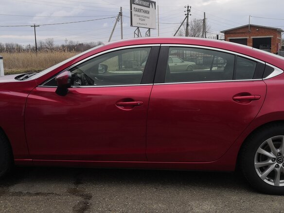 2015 Mazda 6 III (GJ) Рестайлинг, красный, 1690000 рублей - вид 2