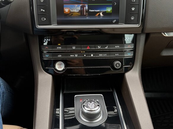 2017 Jaguar F-Pace I, синий - вид 23