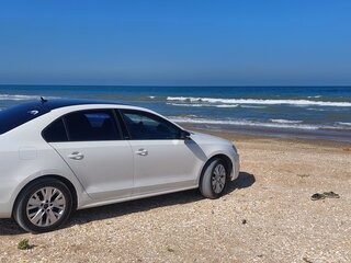 2014 Volkswagen Jetta VI Рестайлинг, белый, 1045000 рублей, вид 5