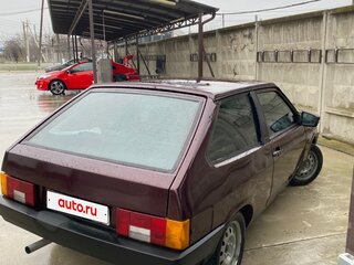 1986 Lada (ВАЗ) 2108 21086, пурпурный, 240000 рублей, вид 3
