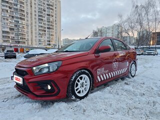 2016 Lada (ВАЗ) Vesta I, красный, 730000 рублей, вид 1
