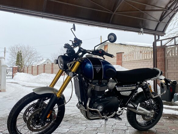 2021 Triumph Scrambler, синий, 1250000 рублей - вид 5