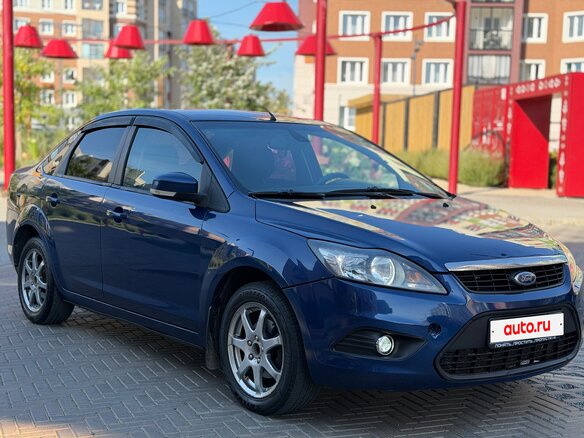 2008 Ford Focus II Рестайлинг, синий - вид 12