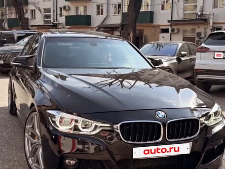 2016 BMW 3 серии 330i xDrive VI (F3x) Рестайлинг, чёрный, 2800000 рублей, вид 4