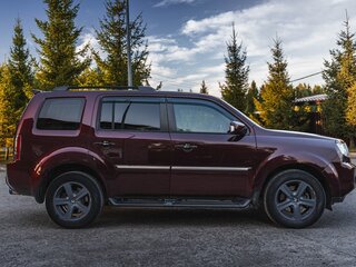 2008 Honda Pilot II, красный, 1730000 рублей, вид 3