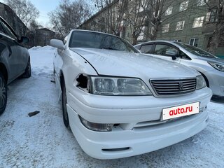 1998 Toyota Mark II VIII (X100), белый, 700000 рублей, вид 3