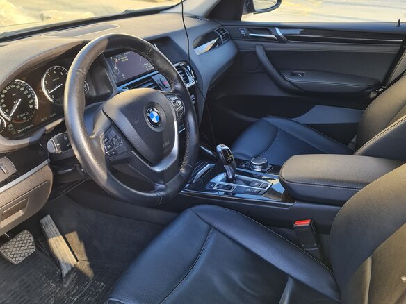 2015 BMW X3 28i xDrive II (F25) Рестайлинг, синий, 2250000 рублей - вид 5